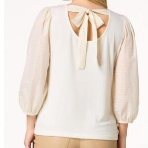 SALE!! Elegant Cream Women's Top